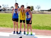 Broche de oro del Club Atletismo Alhama en las combinadas de menores
