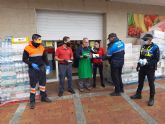 El Gobierno de España reparte en Mazarrón 6000 mascarillas ante el regreso de algunos trabajadores a su actividad laboral