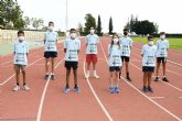 El equipo masculino Sub14 del Club Atletismo Alhama, al nacional de Gijón