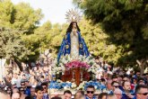 Centenares de mazarroneros acompañan a La Purísima de Bolnuevo hasta Mazarrón