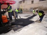 Finalizan las obras de renovación de la red y acometidas de alcantarillado en el Callejón de la Calle Valle del Guadalentín y la vía Extremadura