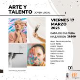 Diez artistas mazarroneros participarán en la exposición colectiva ‘Arte y Talento Joven Local’