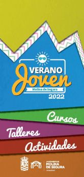 La Concejalía de Juventud de Molina de Segura lanza el programa Verano Joven 2022, una serie de actividades, cursos y talleres para el mes de julio