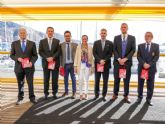 La alcaldesa promociona Cartagena entre los responsables de la UEFA y la delegacion de Eslovaquia
