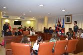 Los alumnos del IES Europa visitan el Ayuntamiento de Águilas