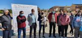 El alcalde de Molina de Segura visita los terrenos municipales cedidos a AFESMO para la construcción de viviendas tuteladas y un centro de inserción laboral