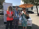 La Concejalía de Sanidad, Cruz Roja y la AECC desarrollan una campaña de concienciación ciudadana para evitar golpes de calor ante la llegada de temperaturas muy elevadas