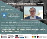 La Concejalía de Participación Ciudadana de Molina de Segura inicia las III Jornadas online Molina Objetivo 2030 con la videoconferencia de Juan Carlos Solano el jueves 24 de junio