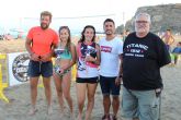 Ayer se celebraba en la playa de Calarreona de Águilas el primer torneo de Voley playa