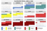 La Concejalía de Hacienda hace públicas las fechas claves del calendario fiscal local de 2022