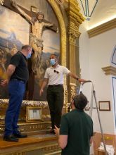 El Centro de Restauración regional evalúa la recuperación de parte del patrimonio artístico del templo de San Francisco Javier