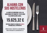 La Junta de Gobierno concede esta semana otros 15.600 euros en ayudas a la hostelería local