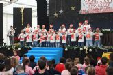 Los escolares pinatarenses cantan a la Navidad en el V Encuentro de Villancicos escolares