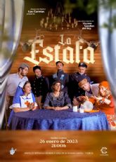 El grupo de teatro 'Las Caretas' Paso Azul estrenará su nueva obra, 'La Estafa', el próximo 26 de enero en el Teatro Guerra