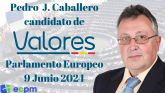 Pedro Caballero encabezará la lista de Valores al Parlamento Europeo