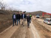 La Comunidad invierte 539.000 euros en reparar el camino rural de los Huecos, en Bullas