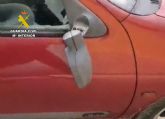 La Guardia Civil investiga a un menor en Cieza por romper retrovisores de vehículos de vehículos
