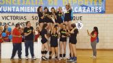 Las féminas del Club de Voleibol Al-kazar se proclaman campeonas regionales