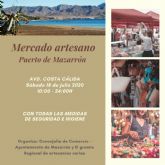 El Mercado Artesano regresa este sábado a Puerto de Mazarrón en una nueva ubicación