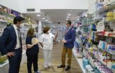 Las farmacias murcianas asesoran cada día a más de 20.000 murcianos sobre pruebas y protocolos anti COVID