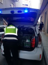 La Policía Local de Lorca detiene a dos personas sobre las que recaía una orden de búsqueda y detención
