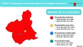 AVANCE: Totana vuelve, junto al resto de municipios de la Región de Murcia -exceptuando Aledo y Librilla- al nivel de alerta sanitaria extrema por COVID-19