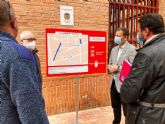 La renovación del pavimento en dos calles de La Alberca aumentará la accesibilidad en la pedanía