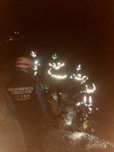 Rescatan a 6 escaladores enriscados en una vía ferrata de la Sierra del Lugar (Fortuna)