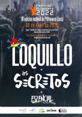Loquillo, Los Secretos y Essencial Rock Band componen el cartel de la IX edición del 'Festival de Primavera Lorca' que se celebrará el próximo 30 de abril en Ifelor