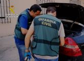 La Guardia Civil detiene a una pareja dedicada a cometer robos en Cieza