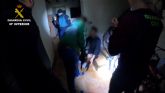 La Guardia Civil desmantela en Bullas tres puntos de venta de droga