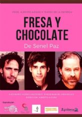 Alberto Alfaro y Teatro de la Entrega presentan la obra FRESA Y CHOCOLATE en el Teatro Villa de Molina el sábado 22 de febrero