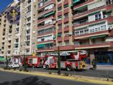 Sofocado un incendio en un decimo piso de la calle Capitanes Ripoll