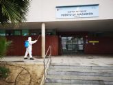 El ayuntamiento intensifica la desinfección y fumigación en Mazarrón, Puerto y pedanías contra el coronavirus
