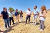 Agricultores de cultivos de secano de Caravaca reciben las ayudas por la protección de las aves esteparias