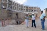 Las obras para la apertura al público del Anfiteatro Romano avanzan a buen ritmo