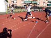 El colegio San Vicente Paul vive una jornada de atletismo en la pista municipal con el Programa ADE