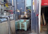 La Guardia Civil investiga a dos empresas y a cinco de sus responsables por daños en la Estación depuradora de aguas residuales de Bullas