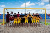 La Selección China de Fútbol Playa entrena en Mazarrón