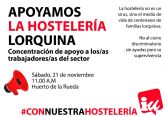 IU Lorca exigirá en el Pleno las ayudas directas para la hostelería y anima al sector a movilizarse