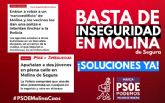 El PP de Molina de Segura reclama una vez más al Gobierno local PSOE que proponga medidas o que acepte las suyas para evitar la okupación ilegal, tras los nuevos incidentes ocurridos en nuestra ciudad