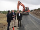 Comienza el arreglo de la carretera La Puebla de Mula-Fuente Librilla