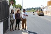 El Ayuntamiento renueva el asfaltado del barrio Nuevo San Pedro