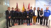 El Alcalde de Torre Pacheco, recibe a deportistas del Club Koryo, medallistas en el Campeonato de Europa por Clubes de Combate
