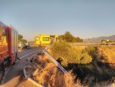 Accidente de tráfico con 4 heridos en Alhama de Murcia