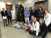 El Hospital de Molina entrega 150 kgs. de comida a Cáritas