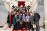 Alumnos y profesores de institutos de cinco países europeos visitan el Palacio Consistorial
