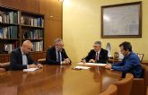 El presidente de la Confederacin Hidrogrfica del Segura recibe al alcalde de Santomera