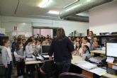 Los escolares visitan el Ayuntamiento de Puerto Lumbreras para conocer su funcionamiento