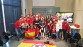 La consejera Martínez-Cachá recibe a los integrantes del Club Warriors de Mula